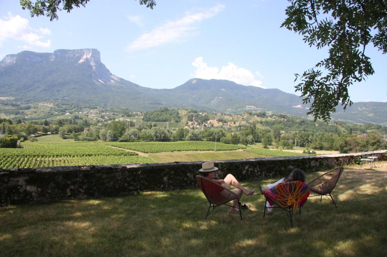 Chateau La Violette Les Marches Exteriör bild